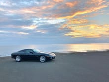 Sunset in Hota Coast, Chiba, Japan