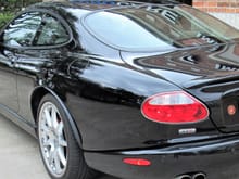 2005 Jaaguar XKR with 20" Montreal Wheels and Regular Tail-Light Lens