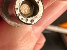 5 MM Allen head bolts they sent worked fine