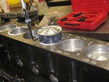 Piston install process