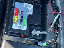 Wide shot of the connections