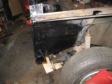 welds ground down a bit (only had the angle grinder ) seam sealed polyurethane and epoxy primed again.
