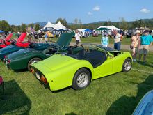 TR3 with and Opel GT rear end