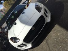 After its first car wash.