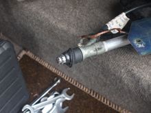 Note The Braided Earth Wire goes to a Fixing Bolt in the Boot Trunk as Does a Thinner Black Earth Wire (At least it does on mine)