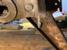 View from the wishbone inside