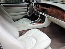 2005 XKR with Ivory Interior