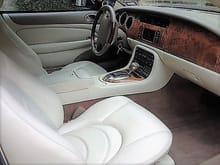       Stock Ivory Interior in 2005 XKR Coupe