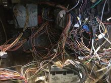 current state! the wires going to the left out of the door are not used so will be removed.