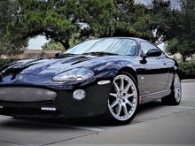     2005 Jaguar XKR Coupe - Ebony/Ivory
           20" BBS "Montreal" Wheels