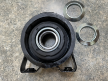 New center bearing nice and center with rubber.