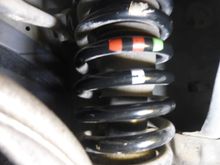 orange/red/green on top
white on bottom