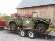 M37 Dodge power wagon '52