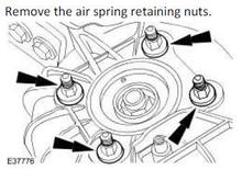 Remove Top Mounting Nuts, 13mm or 1/2 inch socket .