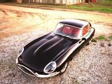 A front view of the E-Type.