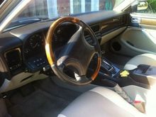 At previous owners house.