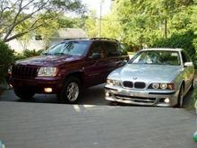 My First 2 Babies: Jeep GC Limited 4x4 V8 &amp; BMW 540i M-Sport- Great Memories In Both &amp; Miss Them! :/