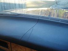 Crack Dash - why it happened  89 XJ40