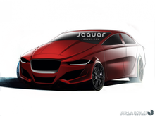 2015 Jaguar XE Concept Drawing