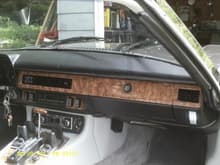 This is the dash, along with the other wood trim I did this past winter, the veneer is called Waterfall Babinga,
