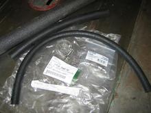 Parts needed: 6 lineal feet of 3/8" low pressure power steering line, 1 lineal foot 5/8" heater hose, 5 lineal feet of 1/2" pipe insulation, 1 each P/S suction hose, 2 each #4 breeze clamps for 3/8" line, 2 each breeze clamps for 5/8" heater hose, 1 quart of dexron III.