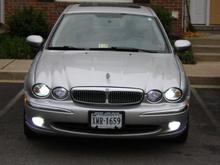 High shot of Nav's HID upgrade
