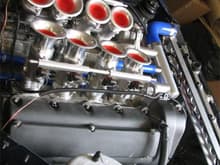 My track car engine..... 8 throttle bodies are always better than 1 ;-)