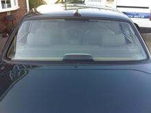 parcel shelf sunblind. jaguar OE.