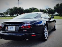 2005 Jaguar XKR Coupe - Ebony/Ivory - with "Victory Edition" Tail Lights