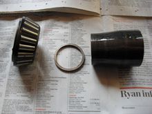 Unlike some diffs, the pre-load is set by a spacer rather than a crush sleeve so there is no need to  worry about counting pinion nut rotations etc. There's no need to remove the bearing and spacers but mine fell out when I was manoeuvring the diff so I thought I'd take a photo.