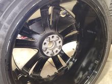 back of the finished wheel