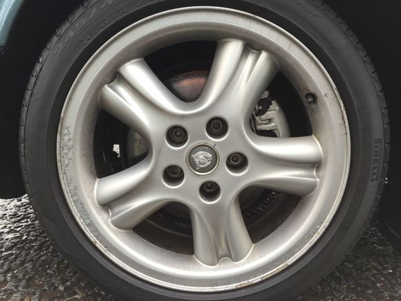 Ok here are the 'before' the car went into Wheel Pro Scotland.