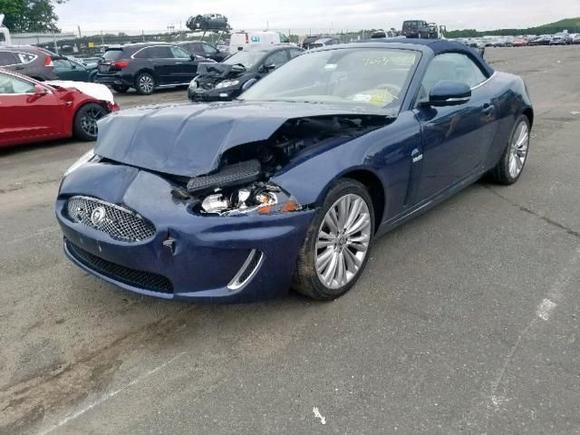 2011 Indigo Metallic Project Car at auction site October 2019