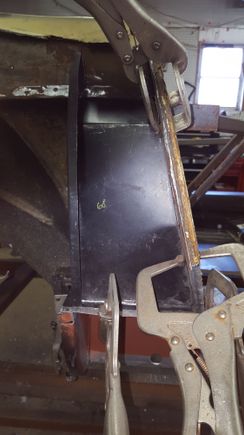 fitting panels- very fiddly, unlike today's cars and engineering, a lot of time spent fitting with dolly and hammer