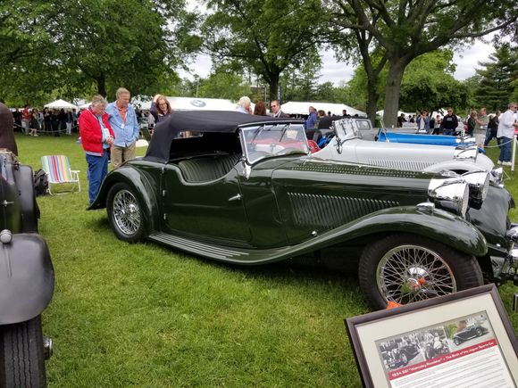 The '34 SS1 Wolmsley Roadster