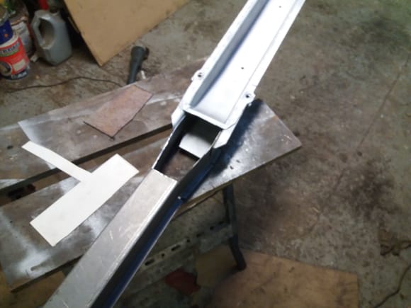 New chassis rail fabrication