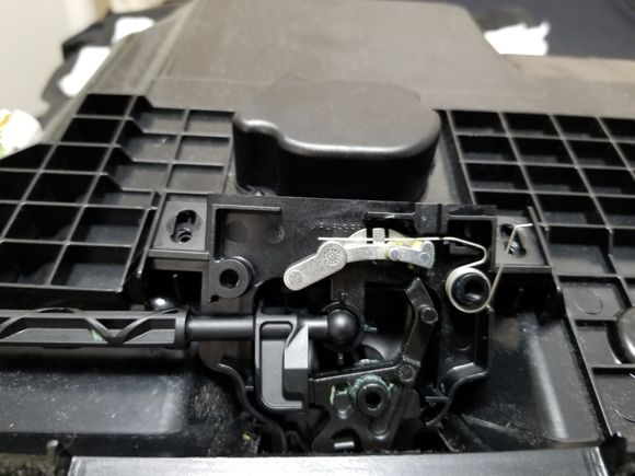 latch box with cover off