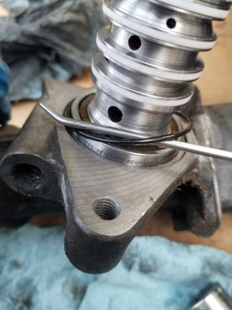 Replaced the pinion body to steering rack O ring while everything was apart, just to be safe