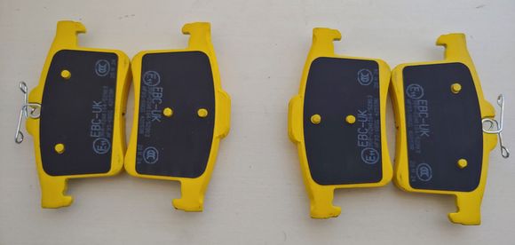rear Brake Pad Shape