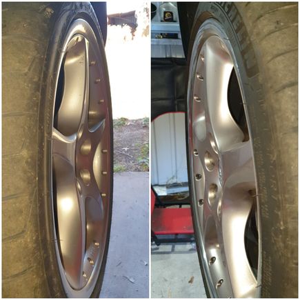 Rear is on left, front on right.
Difference in back surface curvature is apparent. 