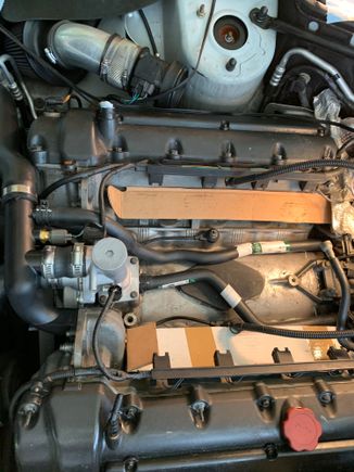 Valley hoses installed 