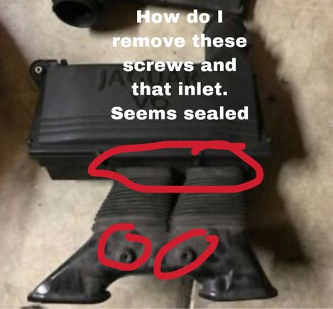 How do I take those two inlets off from the mount and get them back on? They seem sealed to the unit and o don’t want to pull apart before I know thanks guys! And also how do I pull those screws out that have rubber on them to remove the mount after? Thanks 🙏 