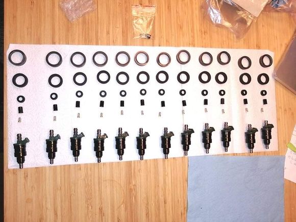 Injectors rebuilt