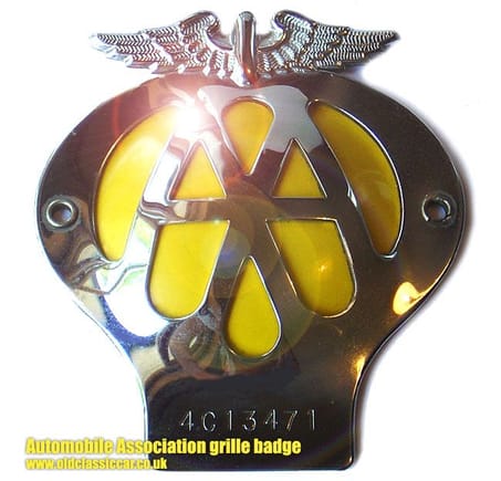 Automobile Association Badge