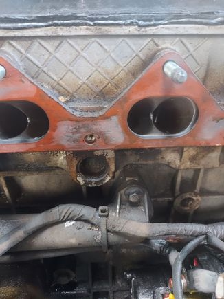 After searching course of loosing coolant the course is discovered !