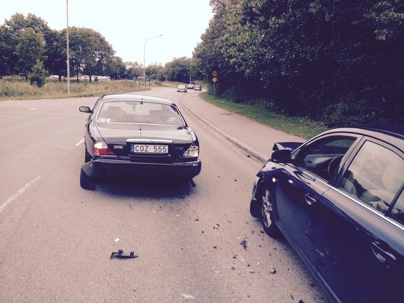 The Toyota more or less fragmented itself.. The Jaguar is still beautiful and charming.