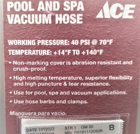 1- 1/2" hose ACE hardware