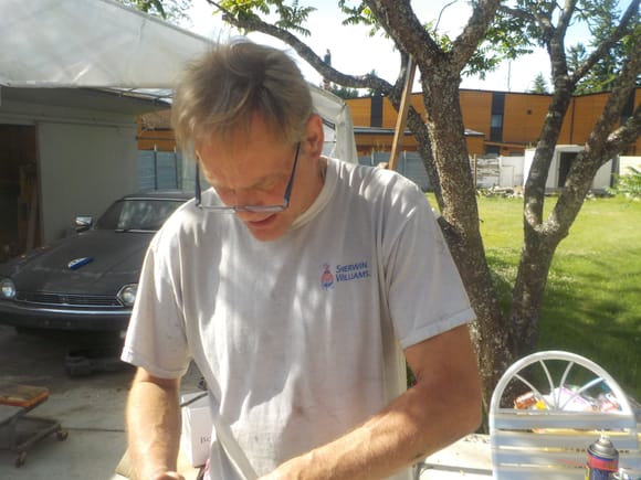 Me,mechanic for 35 years,focused! 