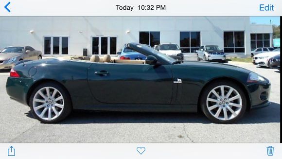 Green w/ tan interior