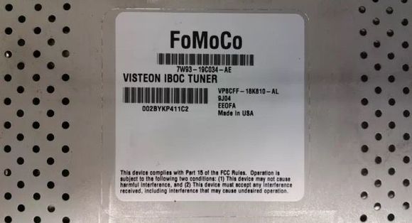 Replacement IBOC module from 2010 XK.